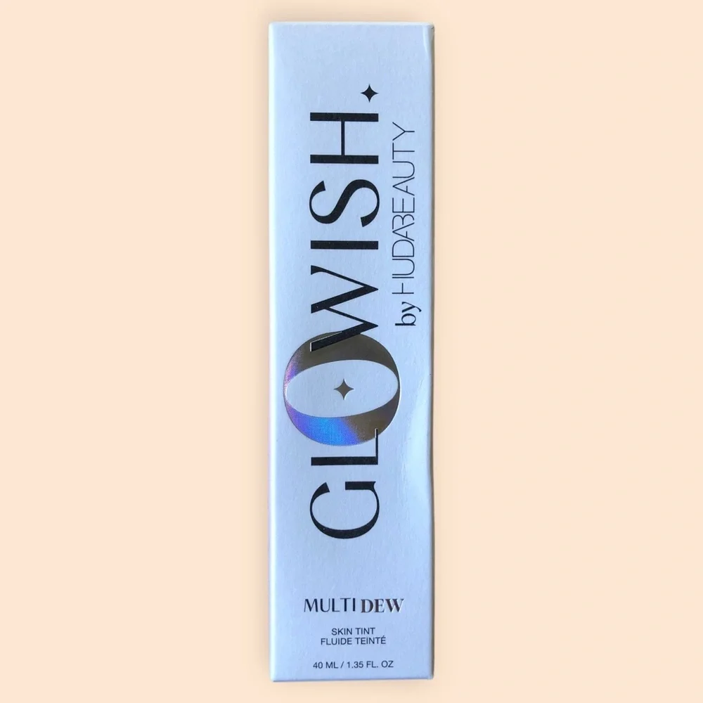 GloWish by Huda Beauty Multi Dew Skin Tint Fair 01 NEW 40 ML / 1.35 fl Oz
